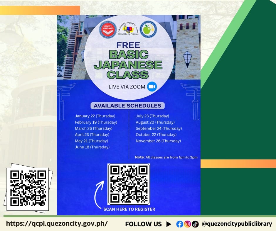 QC Library Nihongo Classes